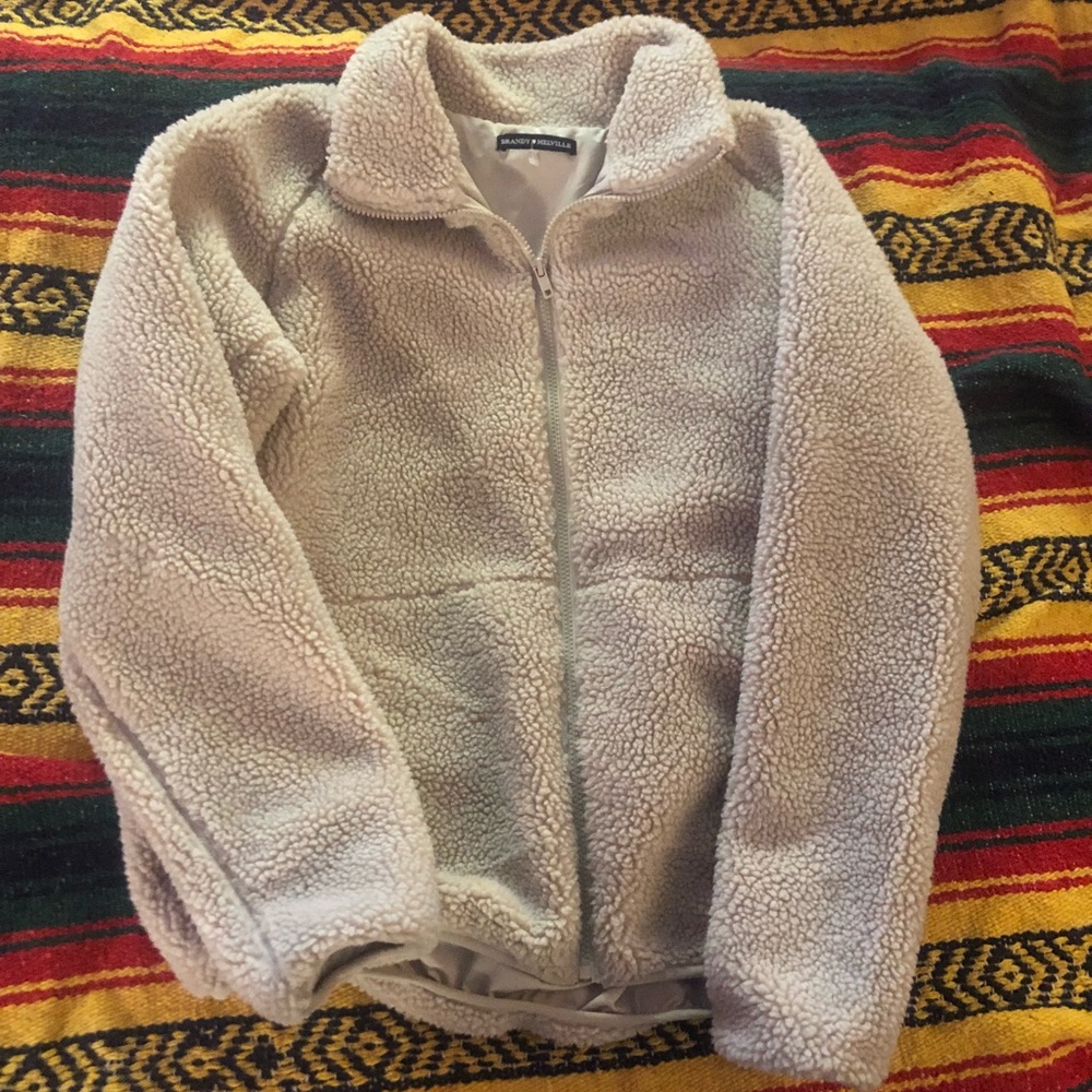 Brandy Melville Willow Shearling jacket